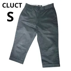 【中古】CLUCT クラクト クロップドパンツ メンズ グレー Sのサムネイル