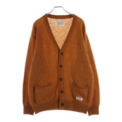 WACKO MARIA (ワコマリア) 22AW MOHAIR KNIT CARDIGAN モヘア混 ウールニットカーディガン ブラウン 22FW-WHK-KN06のサムネイル