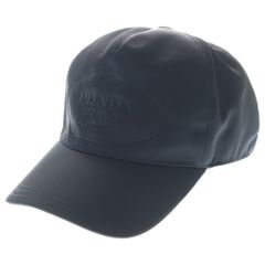 PRADA Re-Nylon ベースボールキャップ ブラック Lサイズ 三角ロゴ