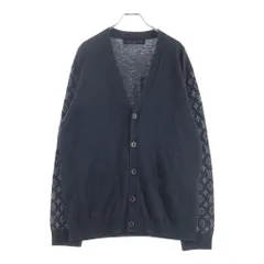 LOUIS VUITTON (ルイヴィトン) 23SS モノグラムミックス カシミヤ ニット カーディガン グレー RM231Q R93 HON43Wのサムネイル