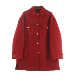 GUCCI (グッチ) トムフォード期 金ボタン カシミヤブレンド ウール P