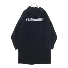 SUPREME (シュプリーム) 23SS Motion Logo Lightweight Parka モーションロゴ ライトシェル モッズコート ブラックのサムネイル