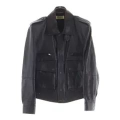 SAINT LAURENT PARIS (サンローランパリ) SAINT LAURENT PARIS レザージャケット 2022ss レザー ブラウン F34サイズ レディースのサムネイル