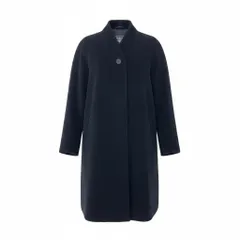88g20 Burberrys' バーバリー スタンドカラー ウールコート ロングコート サイズ11 ブラック レディース 女性用o07tのサムネイル