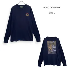 Polo country sports man ポロカントリー ラルフローレン 長袖 Tシャツ ロンT SizeL  /R26671のサムネイル
