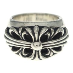 CHROME HEARTS (クロムハーツ) VULCAN CROSS レザーブレード レース