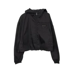 PRADA プラダ Re-Nylonトライアングルロゴ クロップド フード付き その他ジャケットのサムネイル