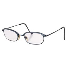 ブルガリBVLGARI リム切替デザイン度入り眼鏡 青50??20 135