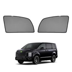 CARTIST 三菱 デリカ D5 メッシュカーテン サンシェード DELICA CV1W/CV2W/CV4W/CV5W型 カーシェード 換気 UVカット 遮光 断熱 説明書付き 安定性 取り付け簡単 インテリア 日よけ 車種専用 アクセサリーts