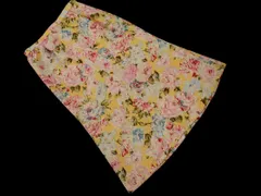 YUKIKO HANAI ユキコハナイ 花柄 スカート size10/ベージュ ■◇ レディースのサムネイル