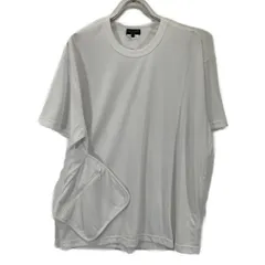 COMMEdesGARCONS HOMME PLUS　コムデギャルソンオムプリュス　25SS PO-T018 ホワイト 半袖ジップTシャツ　Sのサムネイル