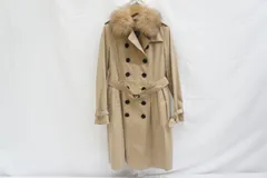 BURBERRY LONDON トレンチコート/フォックスファー・ライナー付 B1A07-430-51 Bランク 05のサムネイル