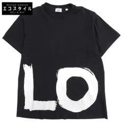 BURBERRY　バーバリー　CARRICK LOVE PRINT プリント 半袖 Tシャツ トップス メンズ ブラック S 8037302　Sのサムネイル