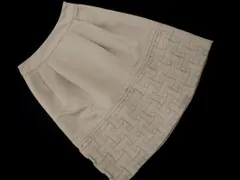 TO BE CHIC トゥービーシック タック スカート size38/グレー ■■ レディースのサムネイル