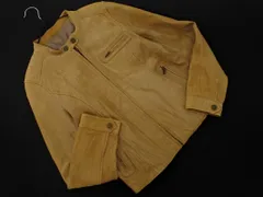 NOLLEY'S ノーリーズ 羊革 レザー ジャケット size38/ベージュ ◇■ レディースのサムネイル