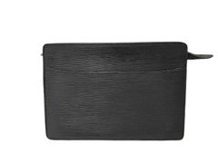 【あんしん鑑定】ルイ・ヴィトン　エピ　セカンドバッグ　黒　ブラック LOUIS VUITTON エピ クラッチバッグ セカンドバッグ - メルカリ