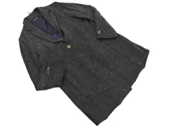 johnbull ジョンブル ウール混 テーラード ジャケット sizeS/チャコール ◇■ レディースのサムネイル