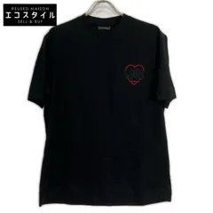 EMPORIOARMANI　エンポリオアルマーニ　EM002821 ブラック コットン混 Valentine's Day Tシャツ　Mのサムネイル