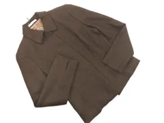 PAUL STUART ポールスチュアート シルク混 ツイード ジャケット size7/茶 ◇■ レディースのサムネイル