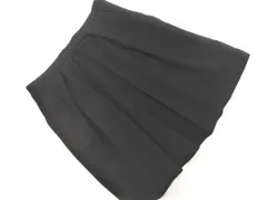 Paul Smith BLACK LABEL ポールスミス ブラックレーベル タック スカート size40/黒 ■■ レディースのサムネイル