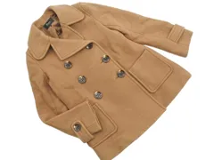 Ray BEAMS レイビームス ウール混 ダブルボタン ハーフ コート size1/キャメル ◇■ レディースのサムネイル