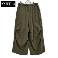 LAD MUSICIAN　ラッドミュージシャン　23SS カーキ 2123-508 POLYESTER TROPICAL OVER PANTS/ポリエステル トロピカル オーバーパンツ　42のサムネイル