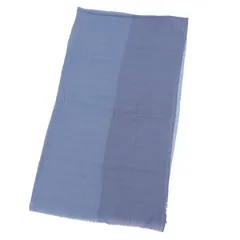 極美品▲HERMES エルメス マルジェラ期 カシミヤ シルク 大判ストール ショール ブルー 約全長230cm 幅130cm 正規品 レディース 箱付きのサムネイル