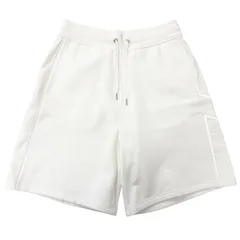 極美品□HERMES エルメス H557780HA Hロゴモチーフ ナイロン切り替え ゴム紐 ショートパンツ ホワイト XS イタリア製 正規品 メンズのサムネイル