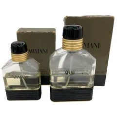 186000 現状品 ARMANI アルマーニ プールオム オードトワレ 50ml 100ml 2点まとめ売りのサムネイル