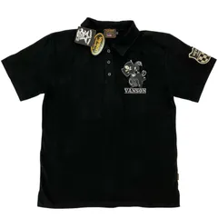 186000 VANSON バンソン ルーニー・テューンズ　コラボ　刺繡　ブラック　Lサイズ メンズのサムネイル