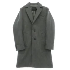 1piu1uguale3 ウノピュウノウグァーレトレ MRC139 WCA028 113 CHESTER COAT カシミヤ混 チェスターコート グレー系 IV（4）【極上美品】【中古】のサムネイル