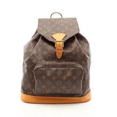 ルイ・ヴィトン LOUIS VUITTON リュックサック バックパック モンスリGM モノグラム M51135 PVCコーティングキャンバス レザー モンスリGM レディース Used Bのサムネイル