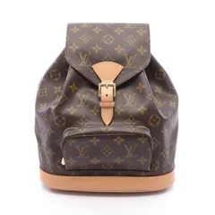 ルイ・ヴィトン LOUIS VUITTON リュックサック バックパック モンスリMM M51136 PVCコーティングキャンバス レザー モンスリMM レディース Used Aのサムネイル