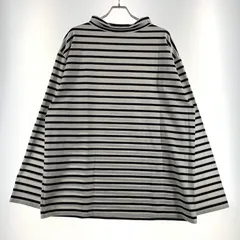 【中古品】 SOPHNET. ソフネット MOCK NECK BORDER TEE SOPH-212056 モックネック ボーダー Tシャツ 長袖 トップス 【142-260720-ko-08-tei】のサムネイル