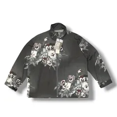 未使用 LAD MUSICIAN PANSY STAND COLLAR BLOUSON パンジースタンドカラーブルゾン ジャケット ラッドミュージシャン 2124-364 グレー 44 （16523M）のサムネイル