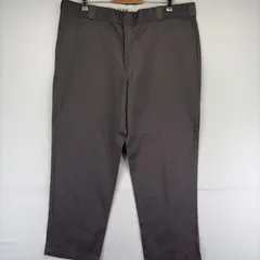 古着 ディッキーズ Dickies パンツ 874 FLEX チノパン ワーク 作業着 ワンポイント w42 L30  グレー メンズのサムネイル