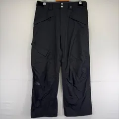 古着 ザ・ノースフェイス THE NORTH FACE パンツ スキーパンツ ワンポイントロゴ HYVENT ウェストアジャスター M  ブラック メンズのサムネイル
