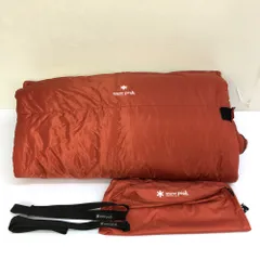 snow peak スノーピーク BD-101 セパレートシュラフ オフトン キャンプ用品 寝具 アウトドアのサムネイル