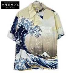 SUN SURF　サンサーフ　SS37651 SPECIAL EDITION/×葛飾北斎 神奈川沖浪裏アロハシャツ　Lのサムネイル