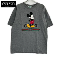 GUCCI　グッチ　565806 ×Disny グレー ミッキー Tシャツ　Lのサムネイル