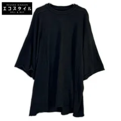 Rick Owens　リックオウエンス　RR02C7283-BGW 23AW ブラック Oversize Tommy Tee　ONEのサムネイル