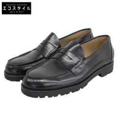 COMMEdesGARCONS HOMME　コムデギャルソンオム　新品同様 田中オム ビブラムソール コインローファー シューズ メンズ 黒 25 HK-00071 90s　9のサムネイル