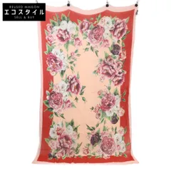 DOLCE&GABBANA　ドルチェアンドガッバーナ　【美品/国内正規】FS182A GDJ50 フラワー シルク 大判のサムネイル