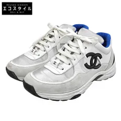 CHANEL　シャネル　ココマーク トレーナーズ スニーカー シューズ レディース ホワイト 37 G33743　37のサムネイル