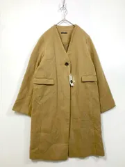 新品 INGNI イング 1184-762006-87 定価129800円 ノーカラー ロング コート sizeM/茶 ◆■レディースのサムネイル