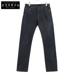 Dior HOMME　ディオールオム　【国内正規】クリス期　003D002TY061 ペイント加工 ボタンフライ スリム ストレートパンツ　29のサムネイル