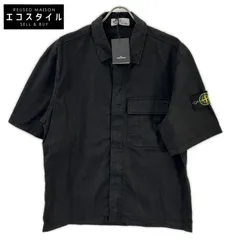 STONE ISLAND　ストーンアイランド　L1S151100025S0A10 26SS ブラック ショートスリーブ シャツのサムネイル