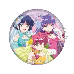 天道あかね らんま シャンプー らんま1/2 フラワーブーケ 缶バッジ グッズ 缶バッジ グッズ カンバッジ カンバッチ 缶バッジ 缶バッチのサムネイル