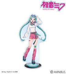 【予約】初音ミク 描き下ろし シティポップver. Art by ドルストイ BIGアクリルスタンド 新品 未開封品 正規品 【アルマビアンカ】のサムネイル
