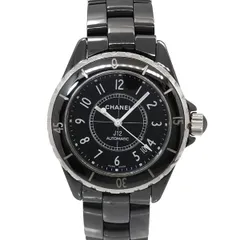 シャネル CHANEL J12 38mm メンズ 腕時計 H0685 ブラック セラミック デイト オートマ 自動巻き ウォッチ 90335560のサムネイル